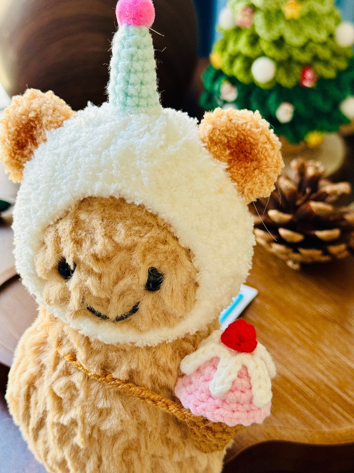 Crochet Ice Cream Outfit Set for Jellycat Amuseables Peanut - Summer Love!