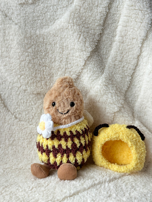 Bumble Bee Style Outfit Set for Jellycats (fit for any 15cm plushie)