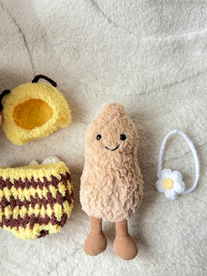 Bumble Bee Style Outfit Set for Jellycats (fit for any 15cm plushie)