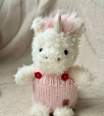 Handmade Crochet Colorful Overalls for Jellycat Little Series