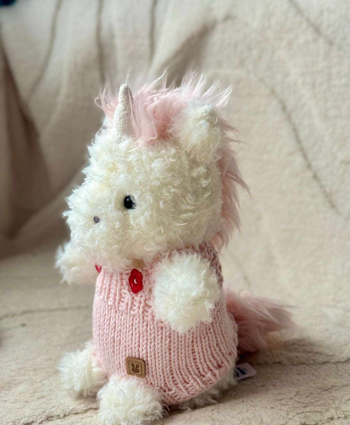 Handmade Crochet Colorful Overalls for Jellycat Little Series