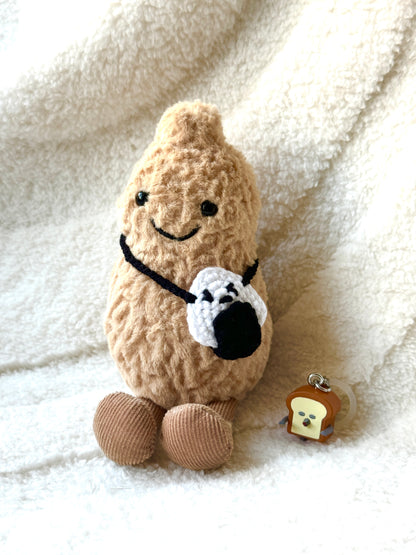 Crochet Onigiri Bag for Jellycat Amuseables – Plush Accessory, Mini Shoulder Bag