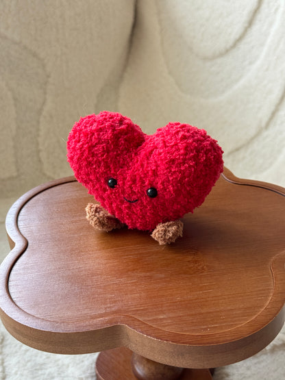 Crochet Red Heart Plush | Inspired by Jellycat Amuseable Heart