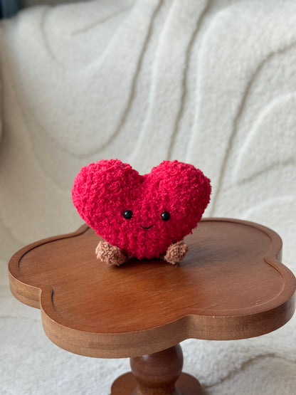 Crochet Red Heart Plush | Inspired by Jellycat Amuseable Heart