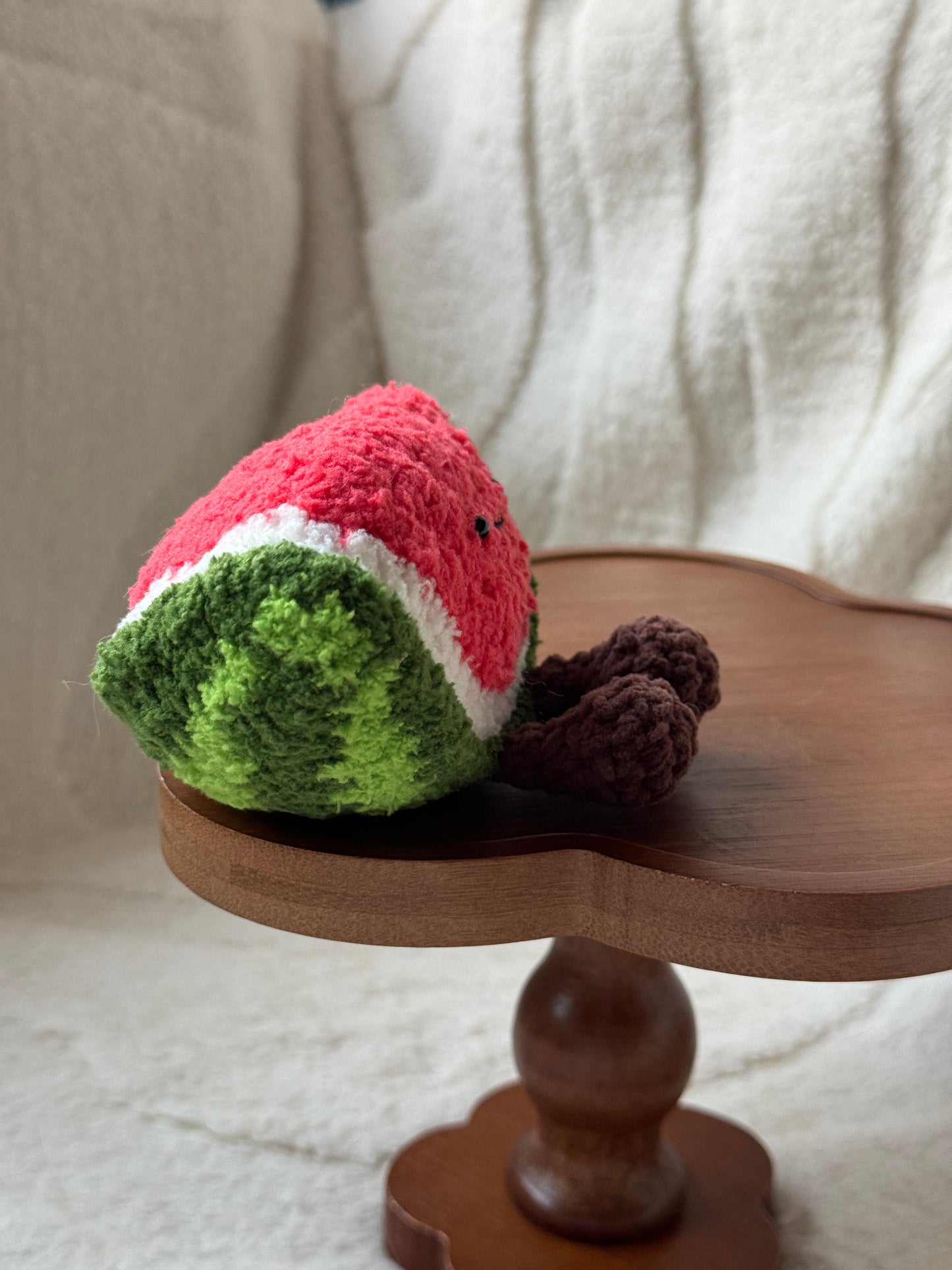 Crochet Watermelon Plush – Cute & Cuddly Amuseable Fruit