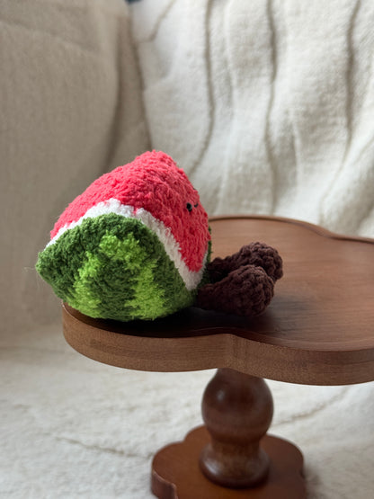 Crochet Watermelon Plush – Cute & Cuddly Amuseable Fruit