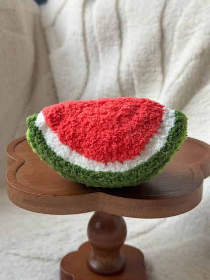 Crochet Watermelon Plush – Cute & Cuddly Amuseable Fruit
