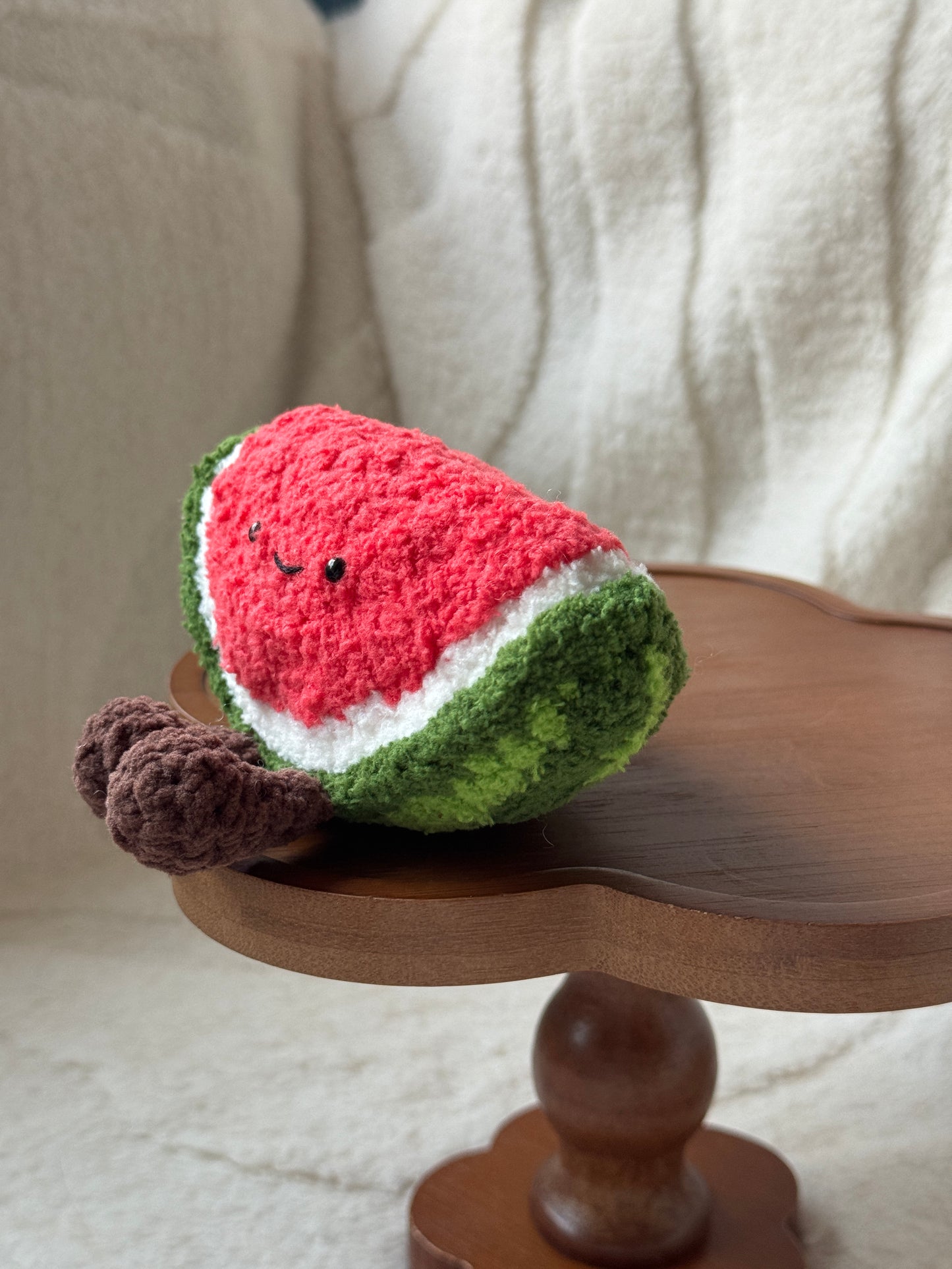Crochet Watermelon Plush – Cute & Cuddly Amuseable Fruit