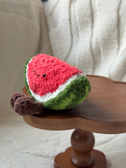 Crochet Watermelon Plush – Cute & Cuddly Amuseable Fruit