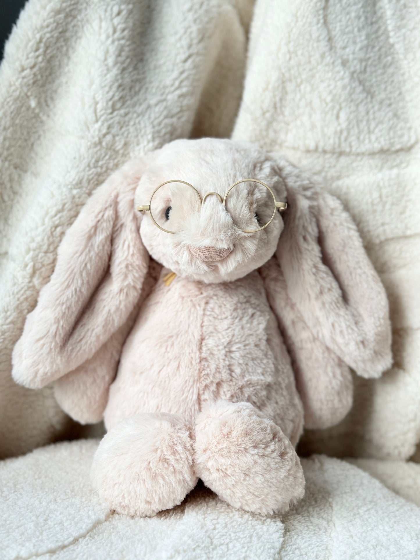 Glasses for Jellycat Plush – 7.5cm (3in) Cute Accessory Frames in 5 Colors