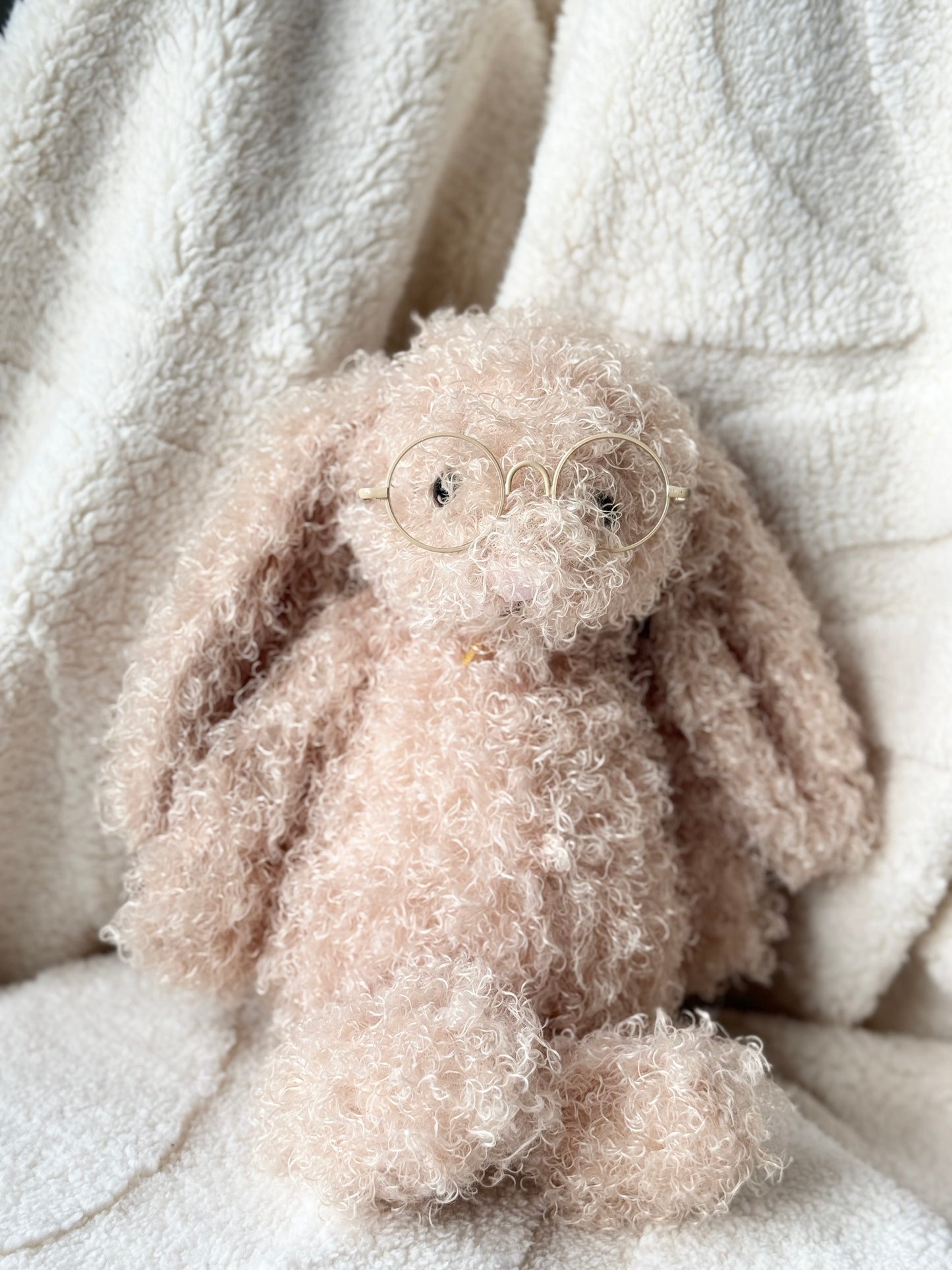 Glasses for Jellycat Plush – 7.5cm (3in) Cute Accessory Frames in 5 Colors