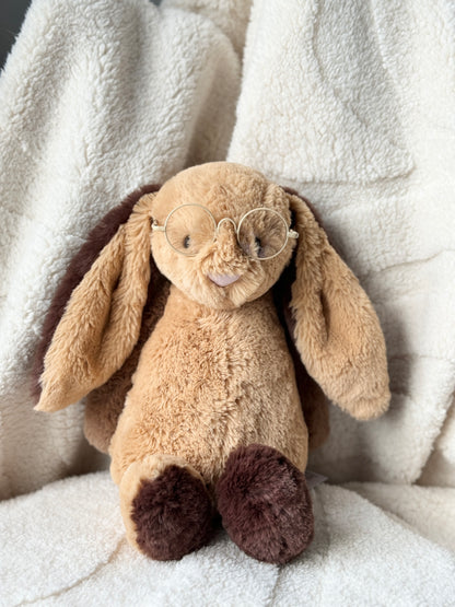 Glasses for Jellycat Plush – 7.5cm (3in) Cute Accessory Frames in 5 Colors