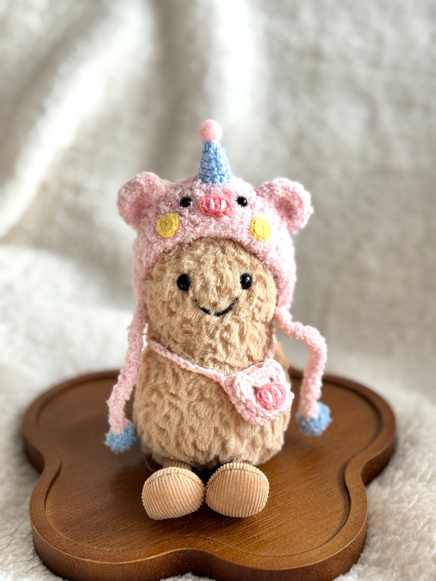 Piggy Party Crochet Outfit for Jellycat Amuseables