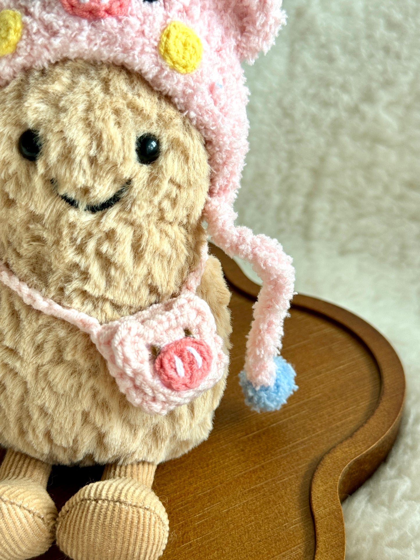 Piggy Party Crochet Outfit for Jellycat Amuseables