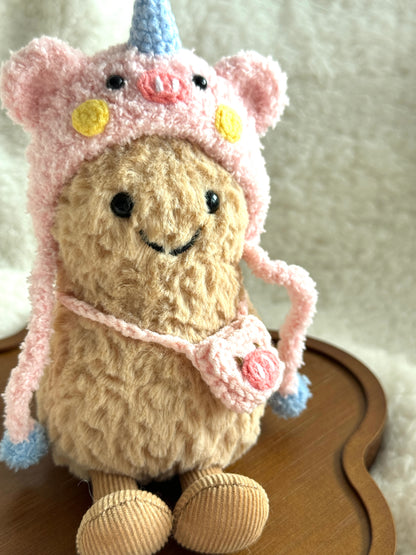 Piggy Party Crochet Outfit for Jellycat Amuseables