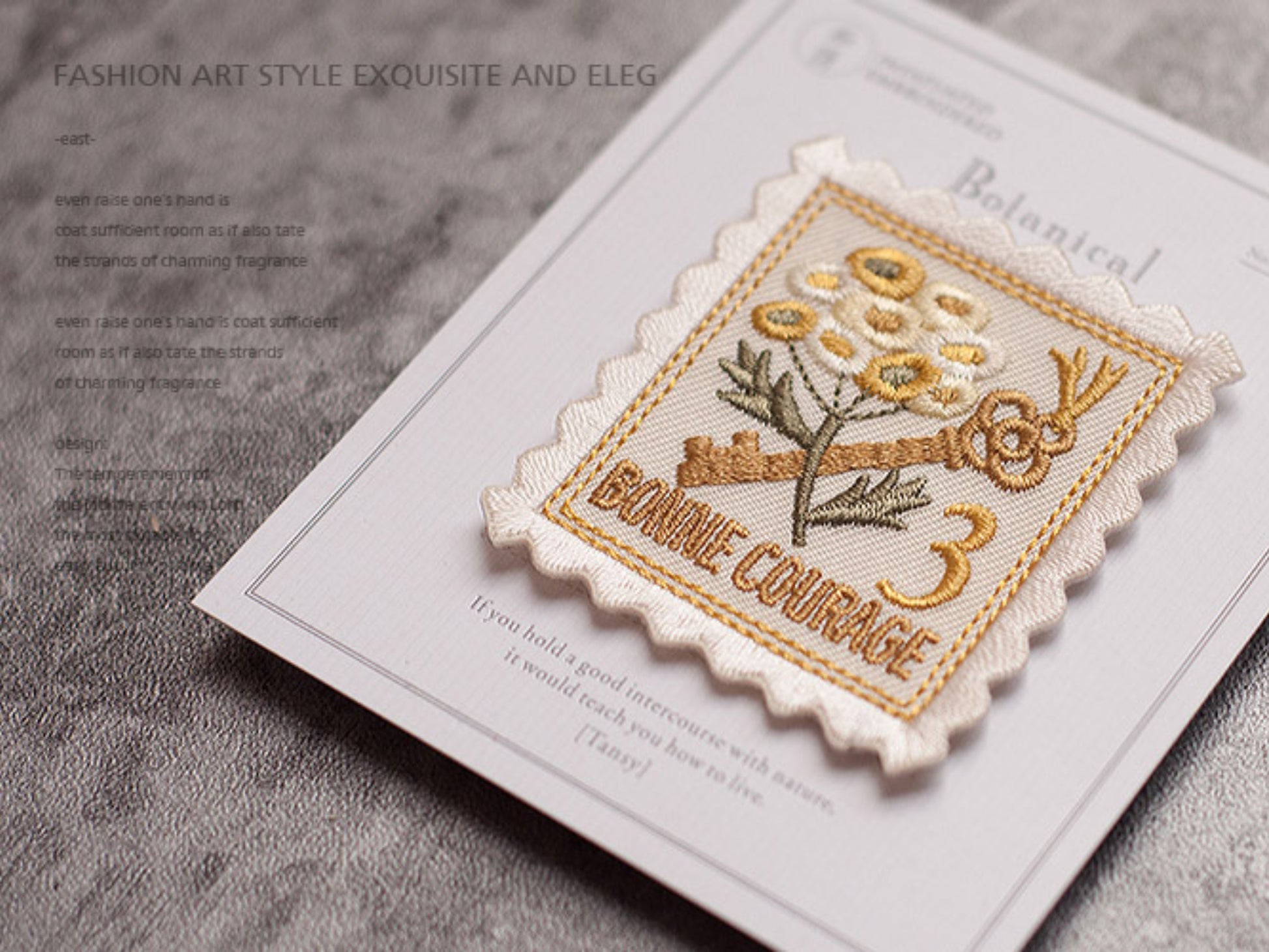 Elegant Vintage Embroidered Sealing Stamp - Flower Seal Stamp, Handcra –  Intothestar Journal